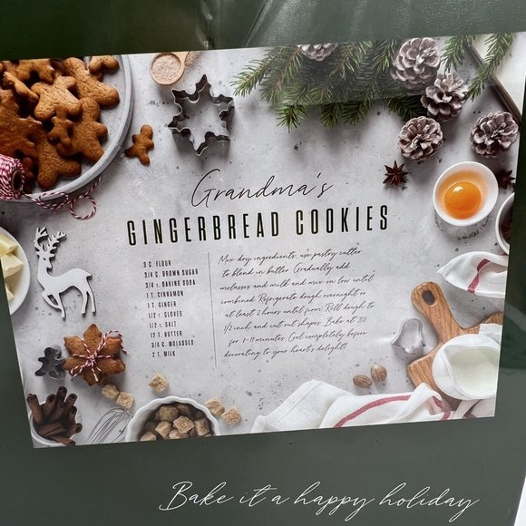 Spoonful Of Comfort Jigsaw Puzzle Grandma's Gingerbread Cookies 500 Pc Christmas - Picture 3 of 12